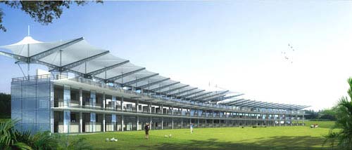 汽車停車棚膜結構